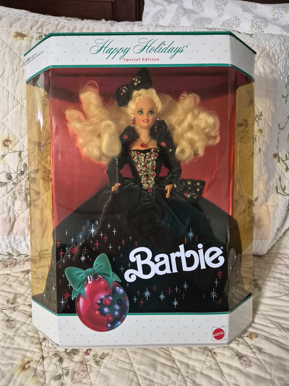 Barbie Happy Holidays Special Edition Black Dress Holiday Doll
